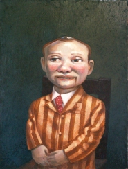 "Mister Spangler", 2014, oil on canvas, 16" x 12"